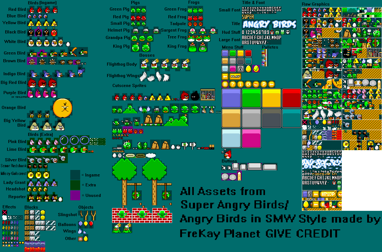 Characters & Objects (SMW-Style)