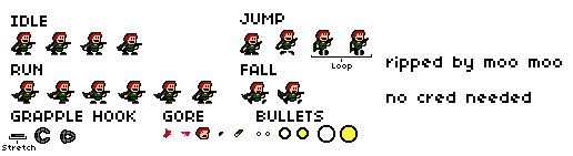 The Spriters Resource - Full Sheet View - I Wanna Be The Guy: Gaiden ...