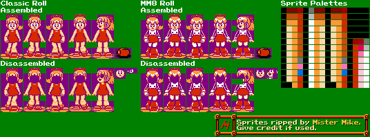 NES - Roll-chan 2 (Hack) - Ending (Old) - The Spriters Resource