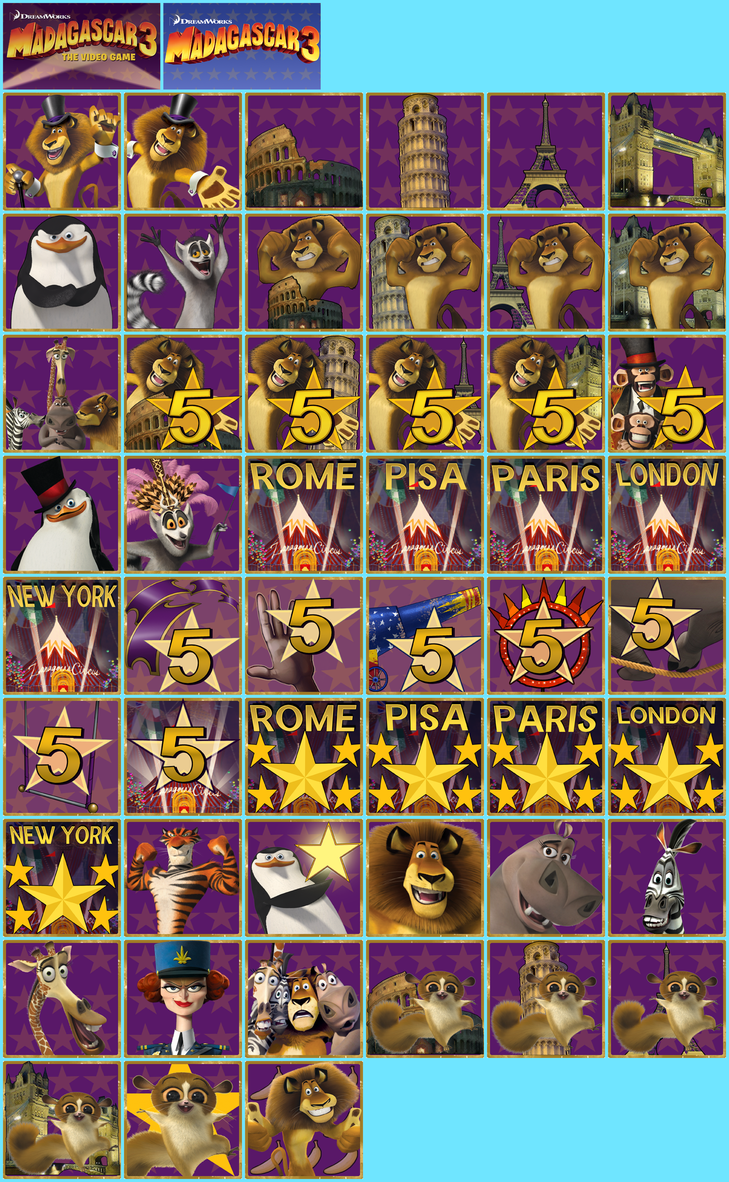 Trophy Banner & Icons