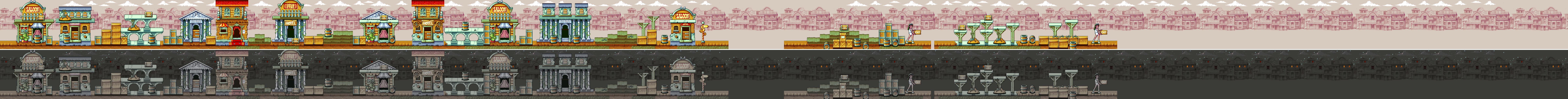 Town Stage 1 (Day & Night)