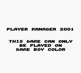 Game Boy Error Message