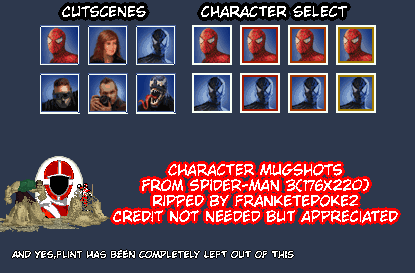 Spider-Man 3 - Character Mugshots