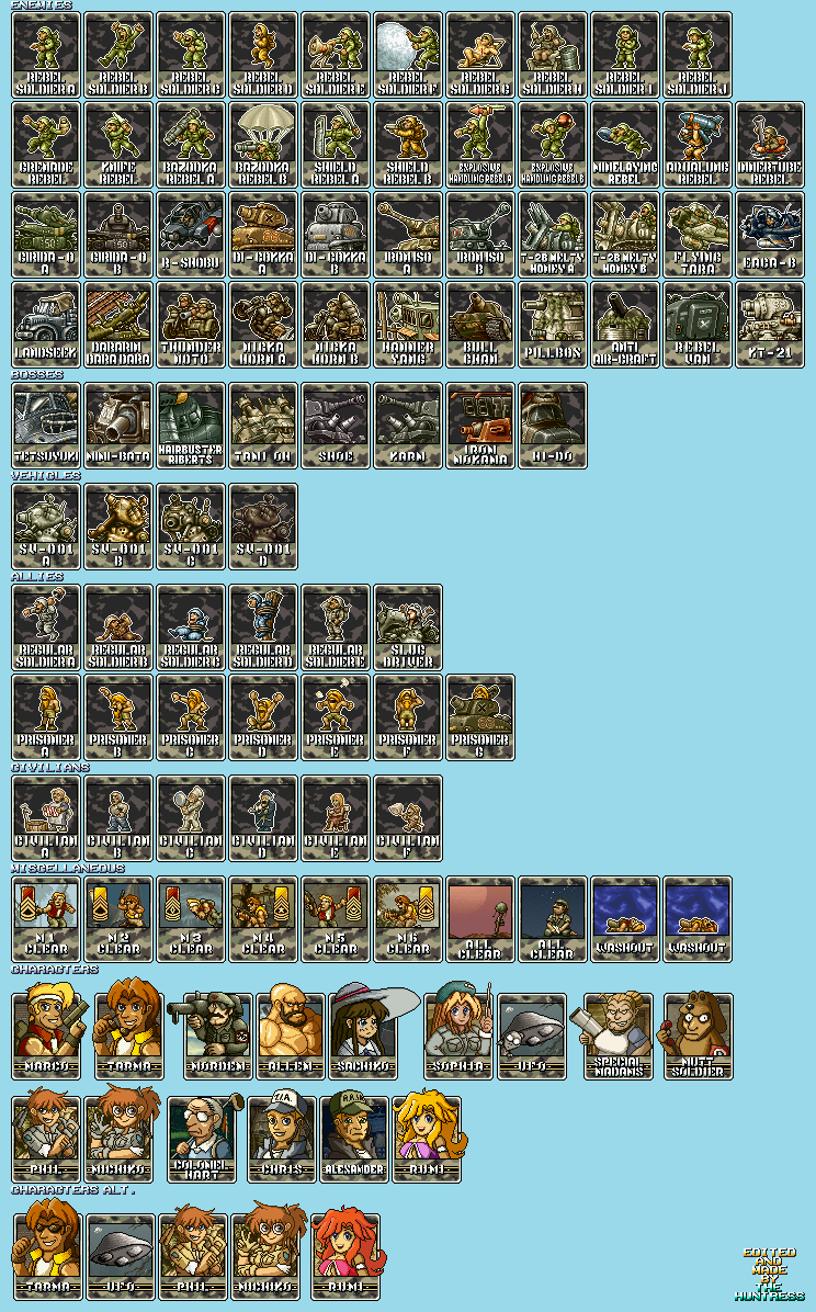 Cards (Metal Slug 1 Set)