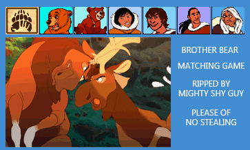 Brother Bear - Matching Game