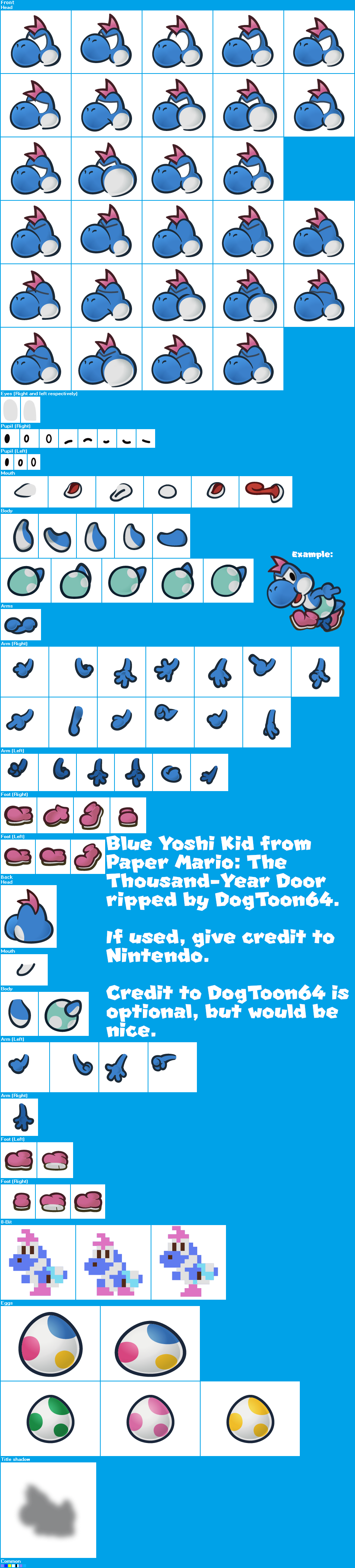 Yoshi Kid (Blue)