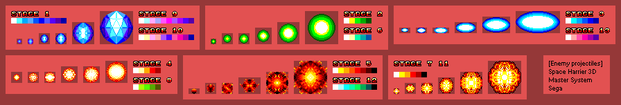 Enemy Projectiles