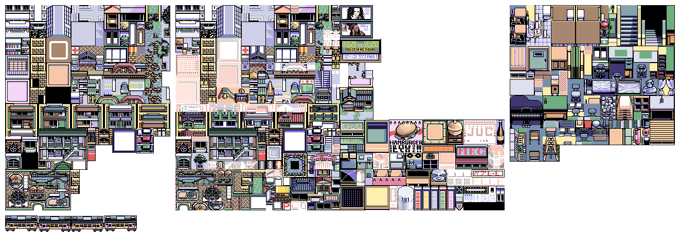 Doukyuusei - Tilesets