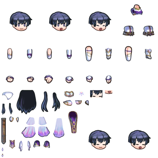 The Spriters Resource - Full Sheet View - Fire Emblem: Heroes - Ayra ...