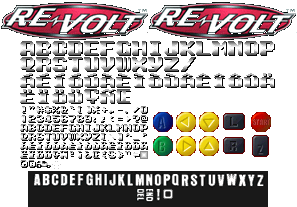 Re-Volt - Logo & Fonts