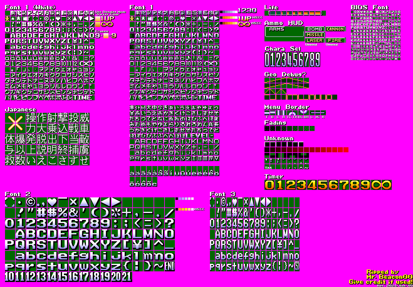 Other Font & HUD