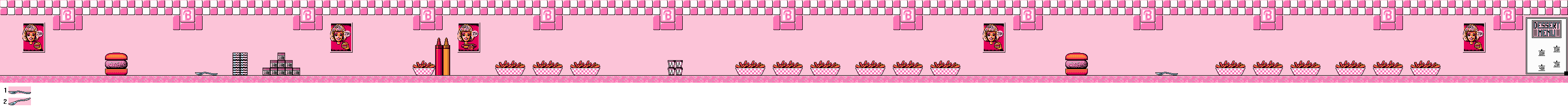 Barbie - Level 5-1: Soda Shop - Food