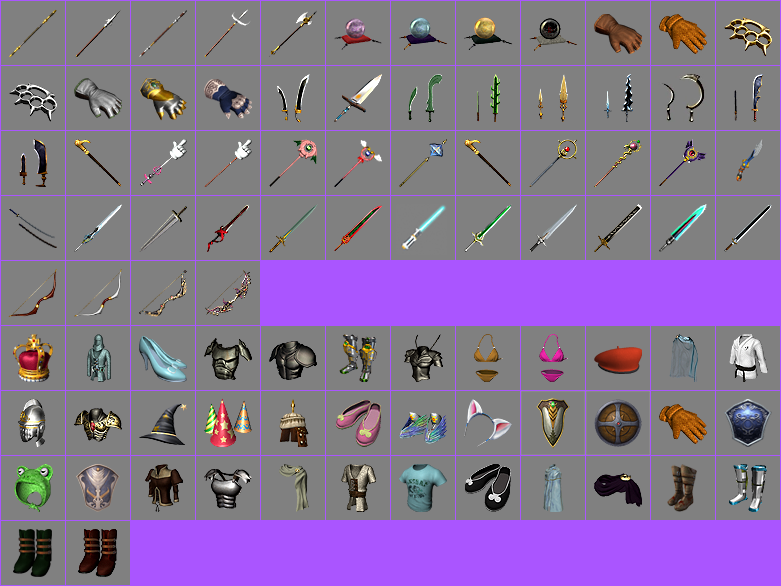 Weapon & Armor Icons