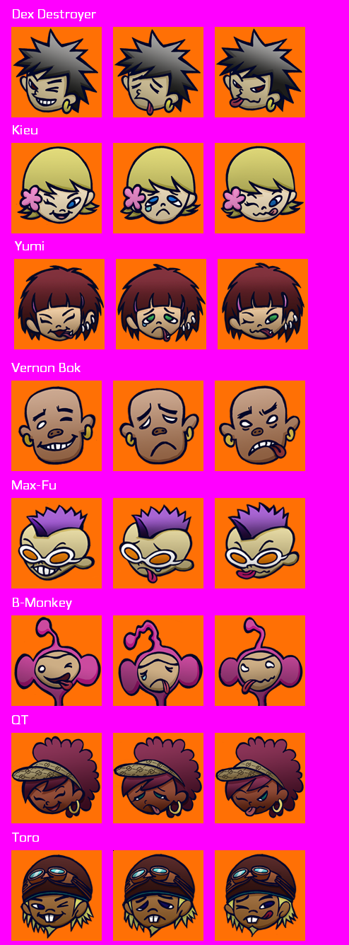 Character Icons