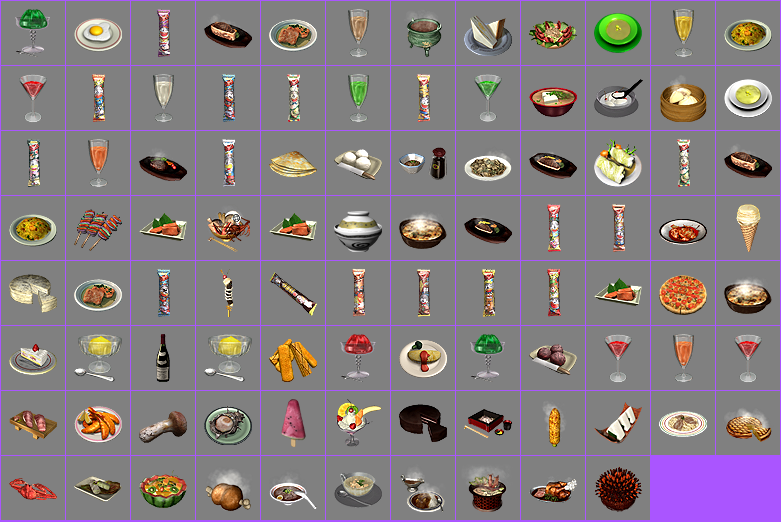 Food Items Icons