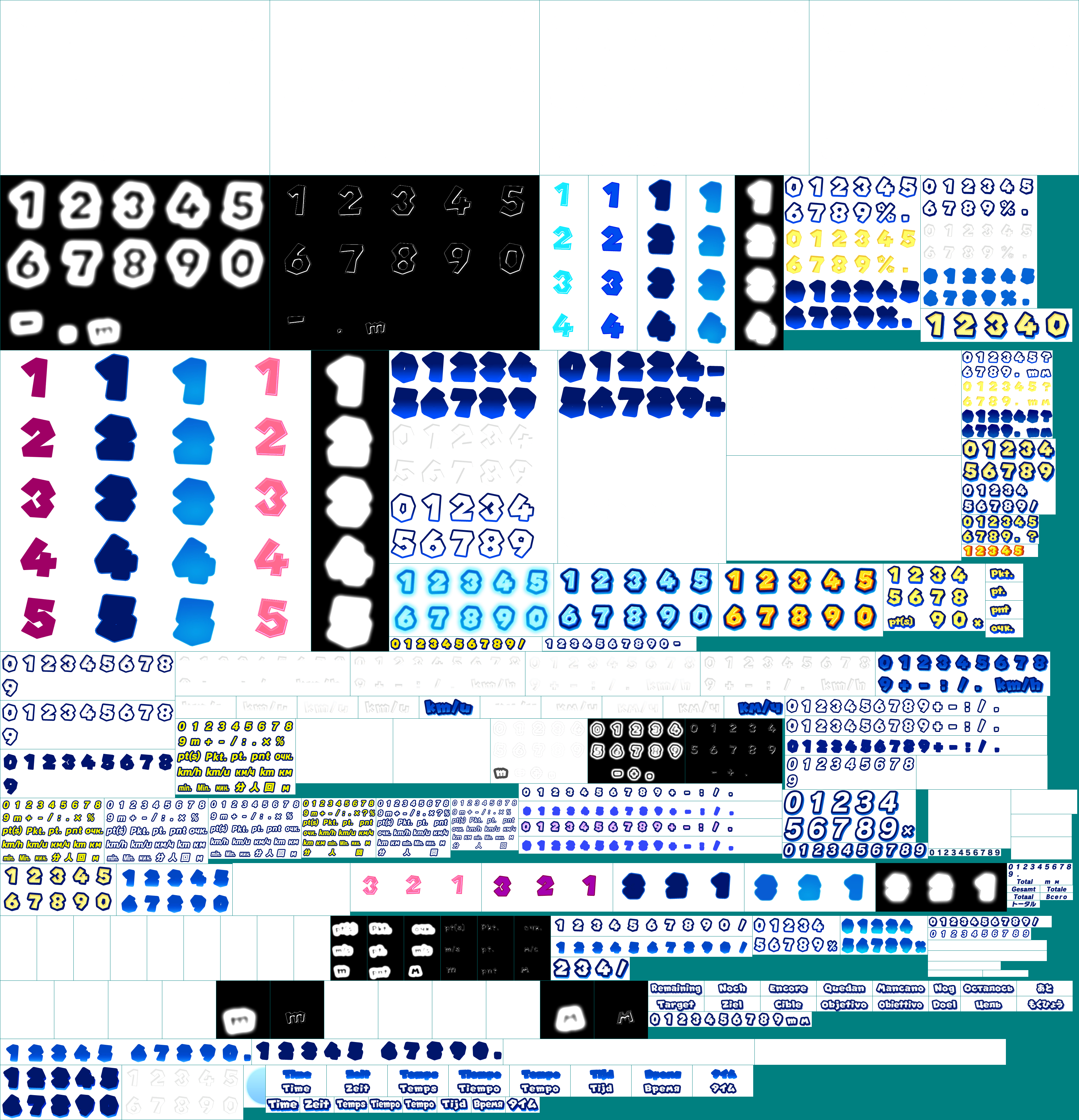 Numbers & Related