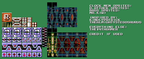 Clock Men Tileset (MM9-Style)