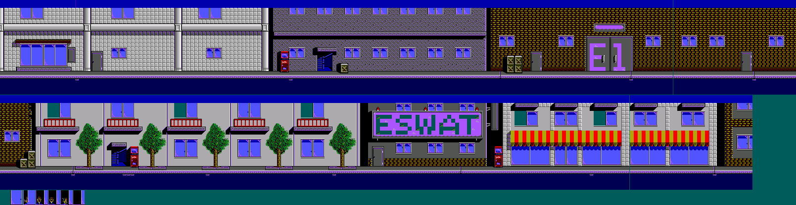 E-SWAT: City Under Siege - Round 1