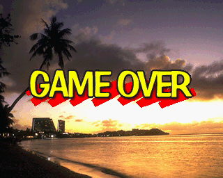 V-Ball: Beach Volley Heroes - Game Over Screen