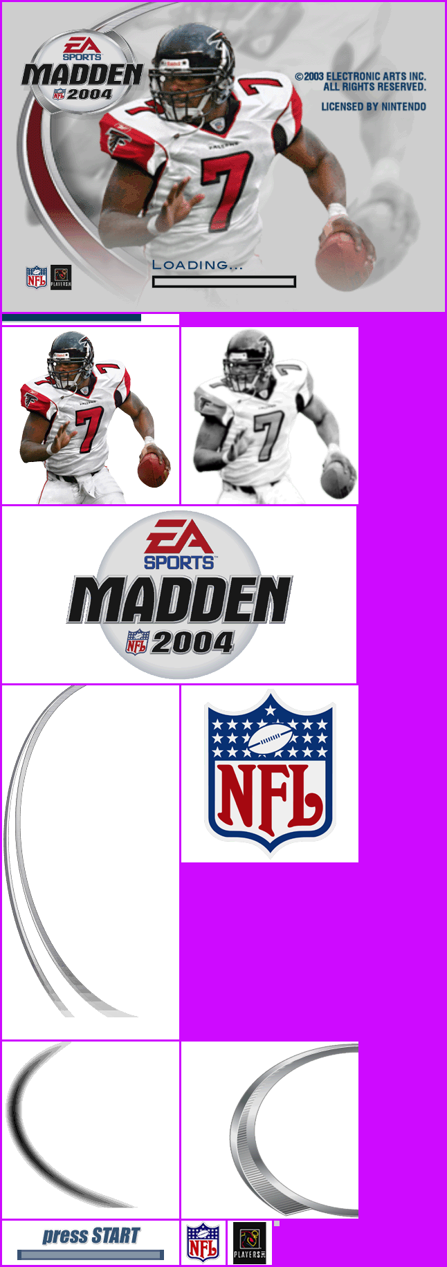 Madden NFL 2004 - Title Screen