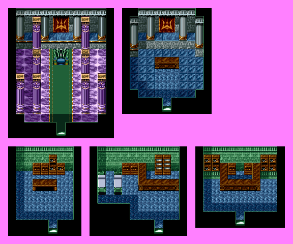 Lufia 2: Rise of the Sinistrals - Submarine Town of Preamarl (Waterless Interior)