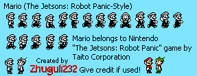 Mario (The Jetsons: Robot Panic-Style)