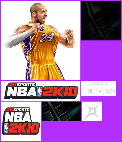 NBA 2K10 - Wii Menu Banner & Icon