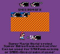 Sniper Bill (Super Mario World-Style)