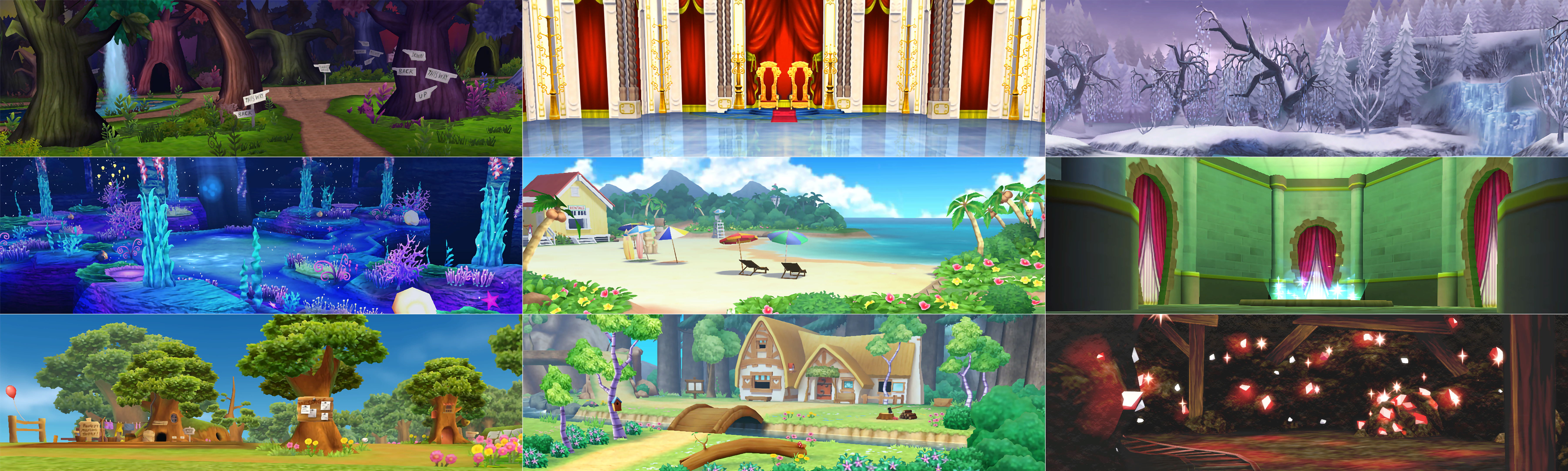 Disney Magical World 2: Enchanted Edition - Quest Backgrounds