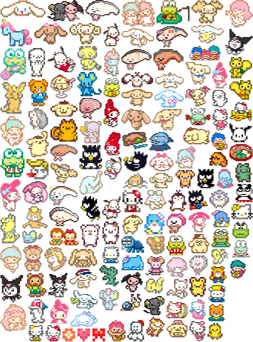 Sanrio Characters Picross - Pixel Art