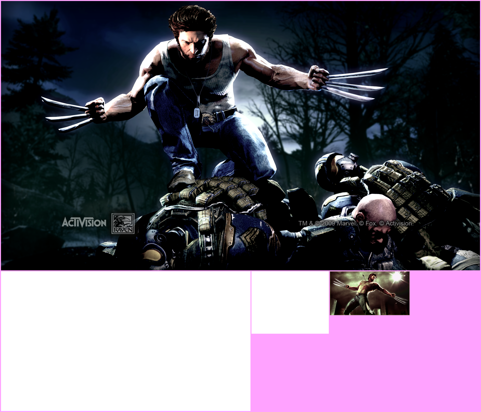 X-Men Origins: Wolverine - Uncaged Edition - Game Banner & Icon