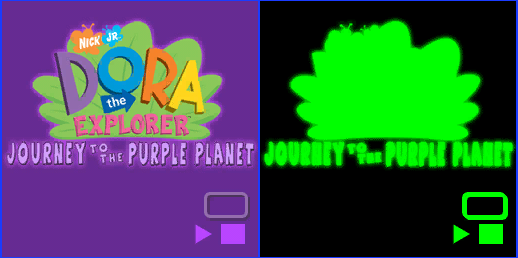 Dora the Explorer: Journey to the Purple Planet - Game Logo