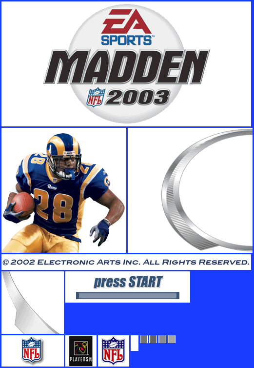 Madden NFL 2003 - Title Screen