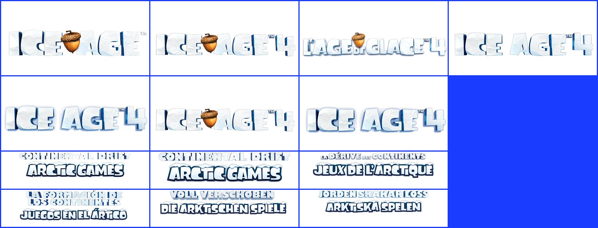 Ice Age: Continental Drift – Arctic Games - Logo