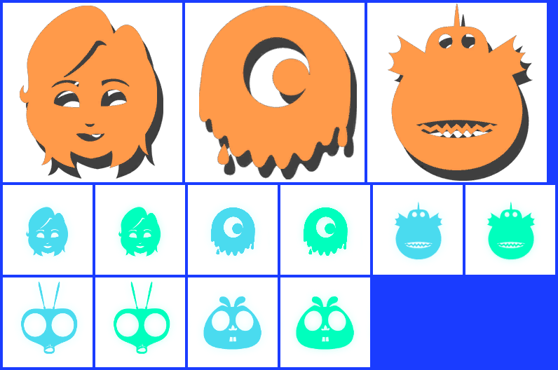Monsters vs. Aliens - Character Icons
