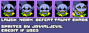 Jevil Dialogue Portraits