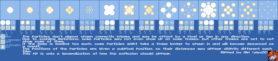 Mega Man - Hyper Bomb Explosion