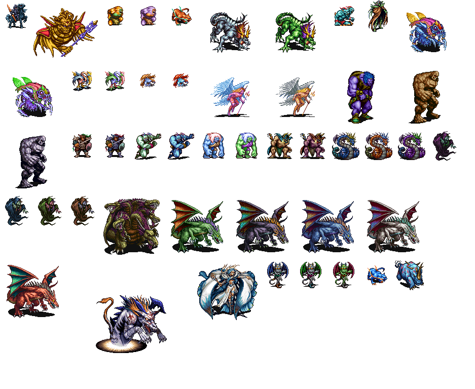 Final Fantasy II Monsters