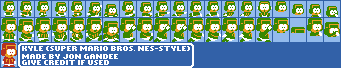 Kyle (Super Mario Bros. NES-Style)