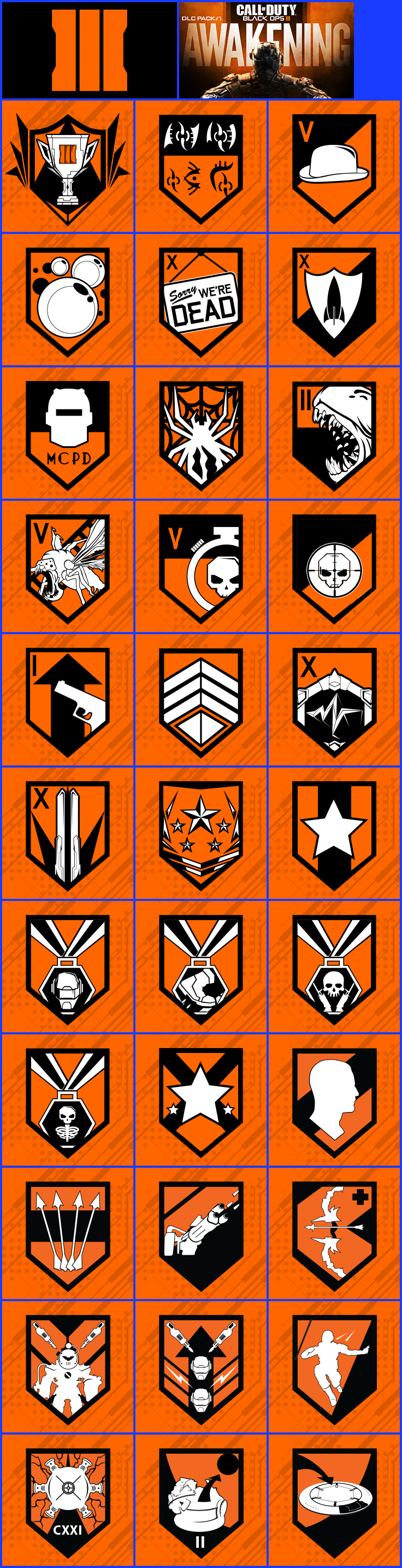 Trophy Banners & Icons