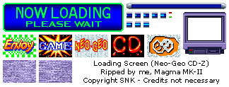 Loading Screen (Neo-Geo CD-Z)