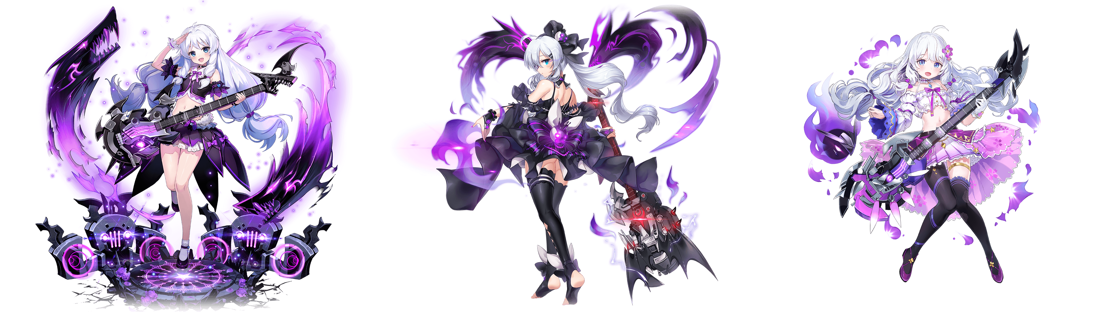 Soulworker - Stella Class Info Illustrations