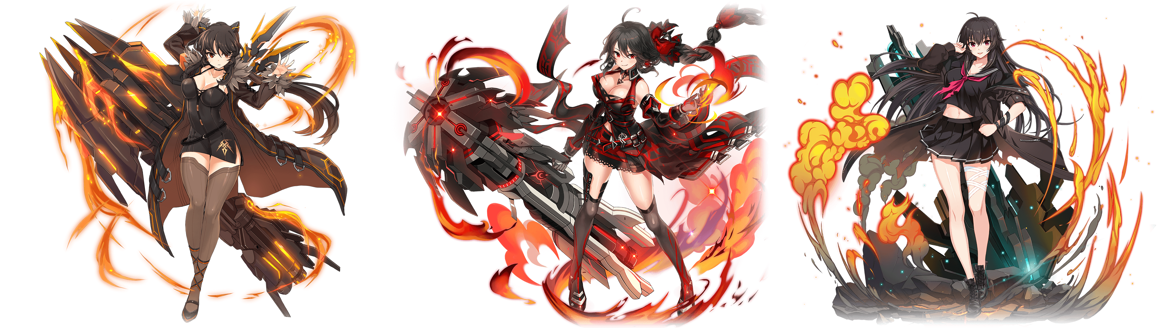 Soulworker - Iris Class Info Illustrations