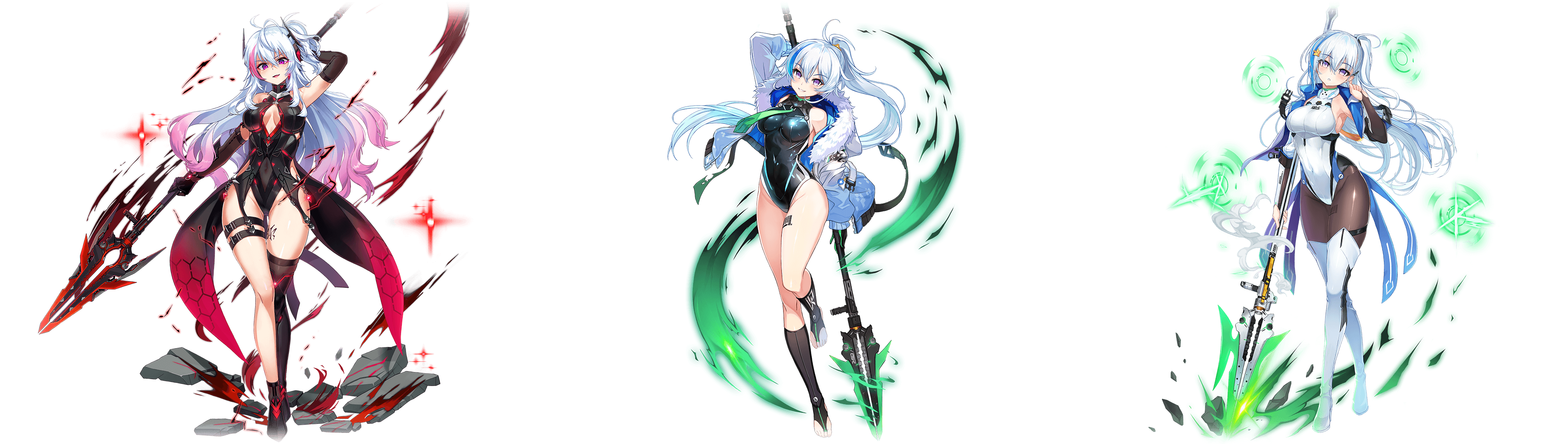 Soulworker - Ephnel Class Info Illustrations