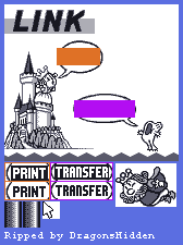 Game Boy Camera - Link Menu