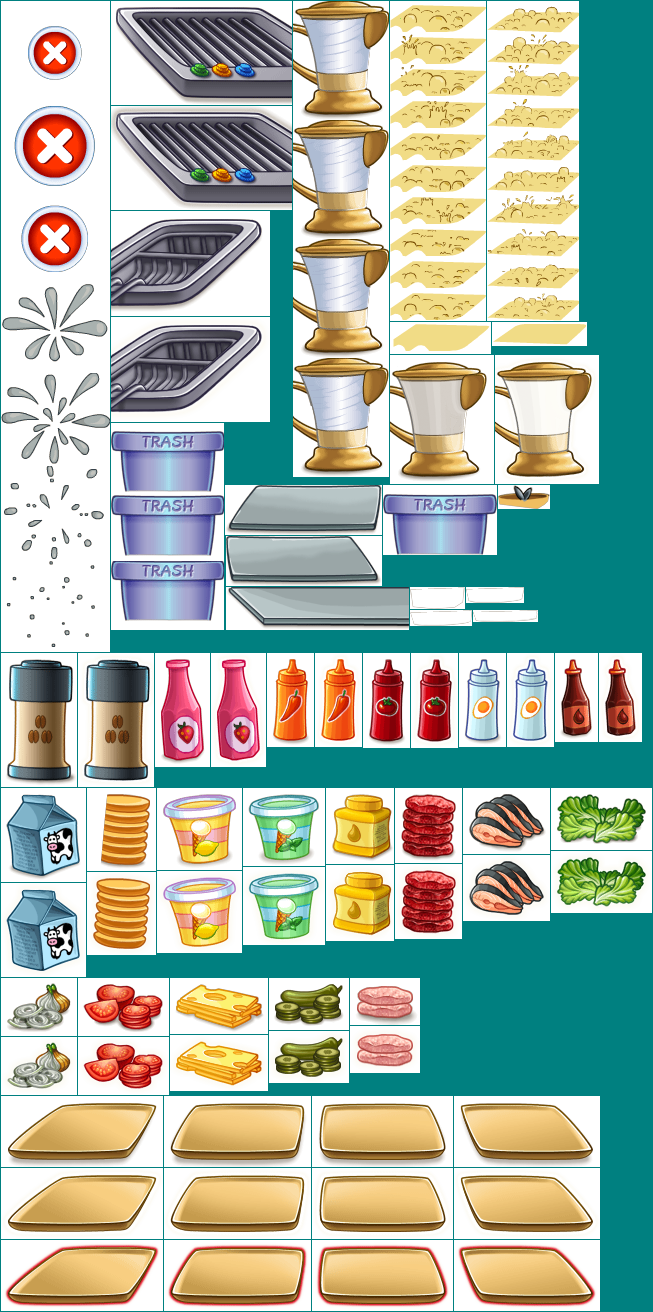 Cake Mania: Main Street - Burger Store (Equipment)