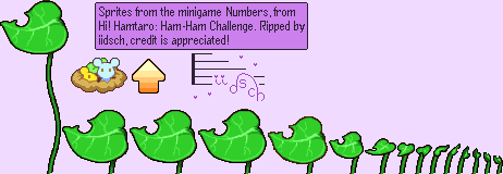 Hi! Hamtaro: Ham-Ham Challenge - Numbers