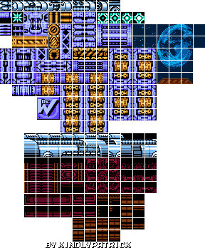 Mega Man Customs - Ballade Tileset (GBC-Style)