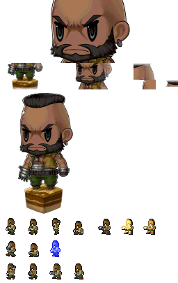 Pictologica Final Fantasy - Barret Wallace