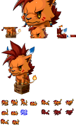 Pictologica Final Fantasy - Red XIII